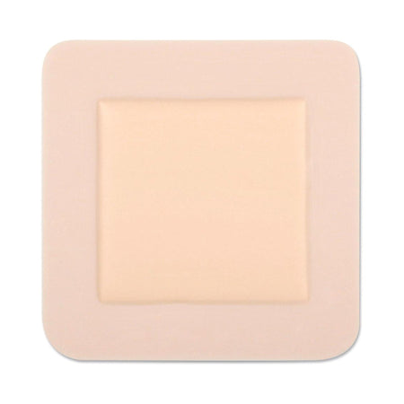 Optifoam® Adhesive with Border Foam Dressing, 4½ x 4½ Inch