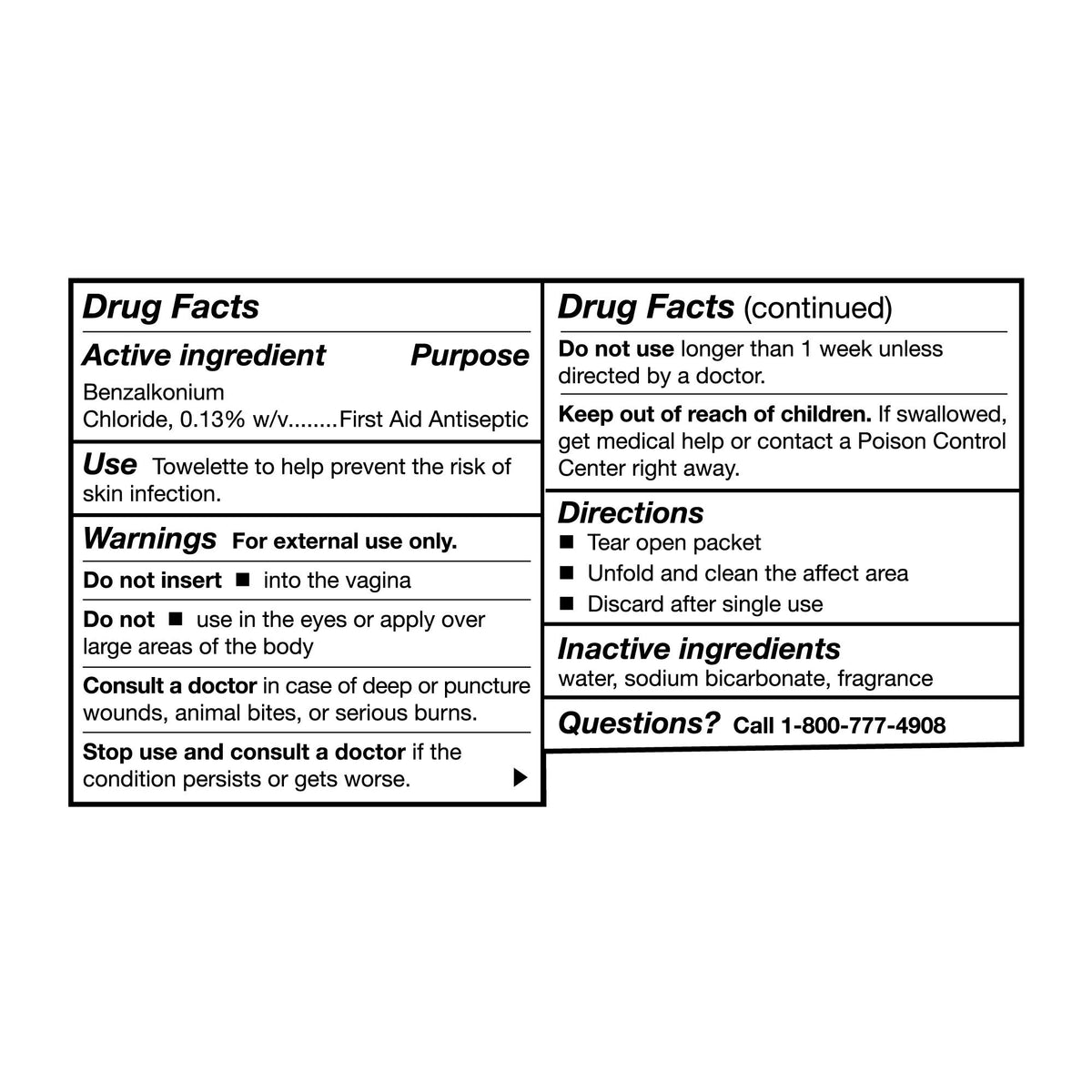 McKesson Obstetrical Antiseptic Skin Wipes-Obstetrical Cleansing Towelette McKesson Individual Packet Clean Scent 100 Count