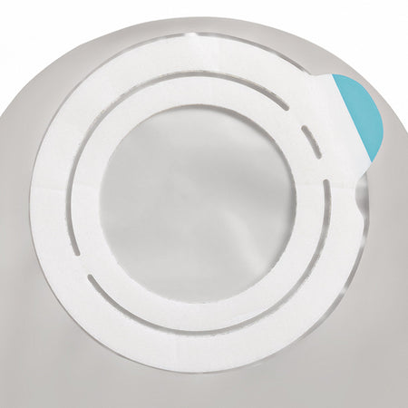 SenSura Mio Flex EasiClose Two-Piece Drainable Clear / Opaque Filtered Ostomy Pouch, 50 mm Flange-"Ostomy Pouch SenSura Mio Flex EasiClose Two-Piece System 11 Inch Length, Maxi Drainable"
