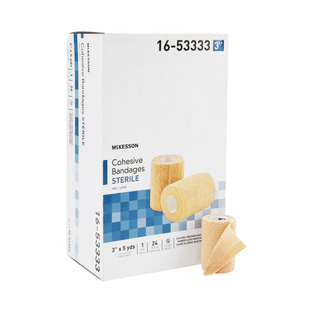 McKesson Self-adherent Closure Cohesive Bandage, 3 Inch x 5 Yard - Wound Care>General Wound Care>Compression Bandages - Mc...
