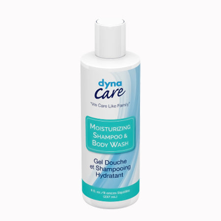dynarex Shampoo and Body Wash-Shampoo and Body Wash dynaCare 8 oz. Flip Top Bottle Tropical Scent