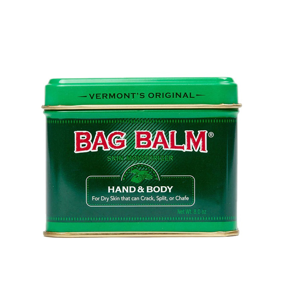 Bag Balm Original Skin Moisturizer, 8 oz.-Hand and Body Moisturizer Bag Balm 8 oz. Canister Scented Ointment