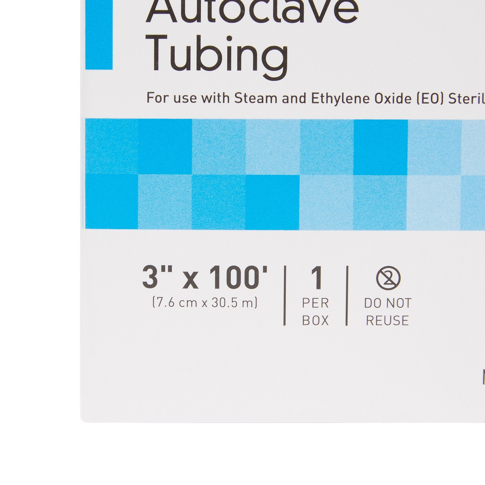 McKesson Sterilization Tubing, 3 Inch x 100 Foot-McKesson Sterilization Tubing 3 Inch X 100 Foot