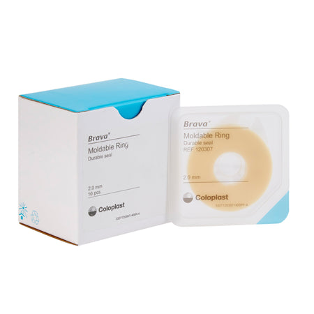 Coloplast Brava Ostomy Ring, Moldable-"Ostomy Ring Brava 2 mm Thick, Diameter 2 Inch, Moldable"