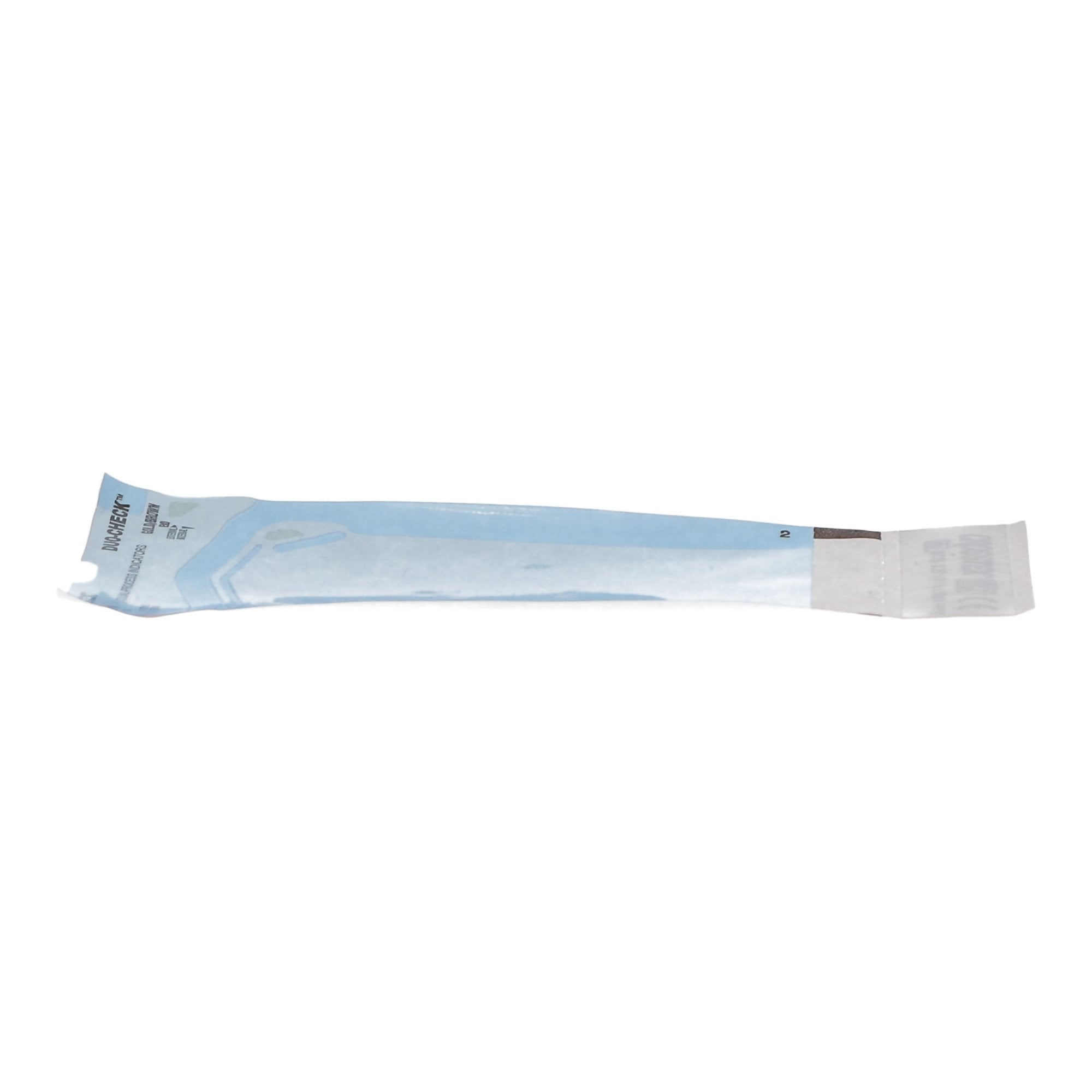 Duo-Check Sterilization Pouch, 2-1/4 x 4-1/2 Inch-Sterilization Pouch Duo-Check Ethylene Oxide (EO) Gas / Steam 2-1/4 X 4-1/2 Inch Transparent / Blue Self Seal Paper / Film