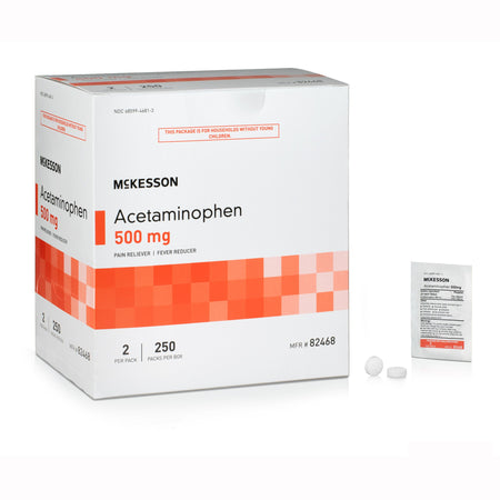 McKesson Acetaminophen Pain Relief - Pharmaceuticals>Over the Counter>Pain Relief - McKesson Brand