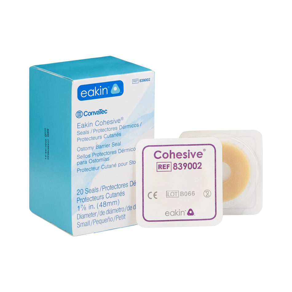 ConvaTec� Eakin Cohesive� Barrier Ring Seal-"Barrier Ring Seal Eakin Cohesive� 2 Inch, Small, Skin"