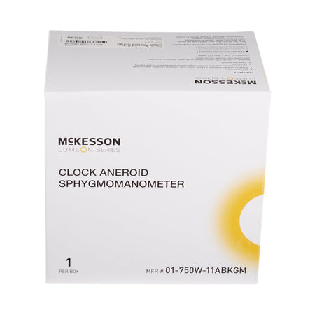 McKesson Lumeon Aneroid Sphygmomanometer-Aneroid Sphygmomanometer Unit McKesson LUMEON Adult Cuff Nylon Cuff 23 - 40 cm Wall Mount