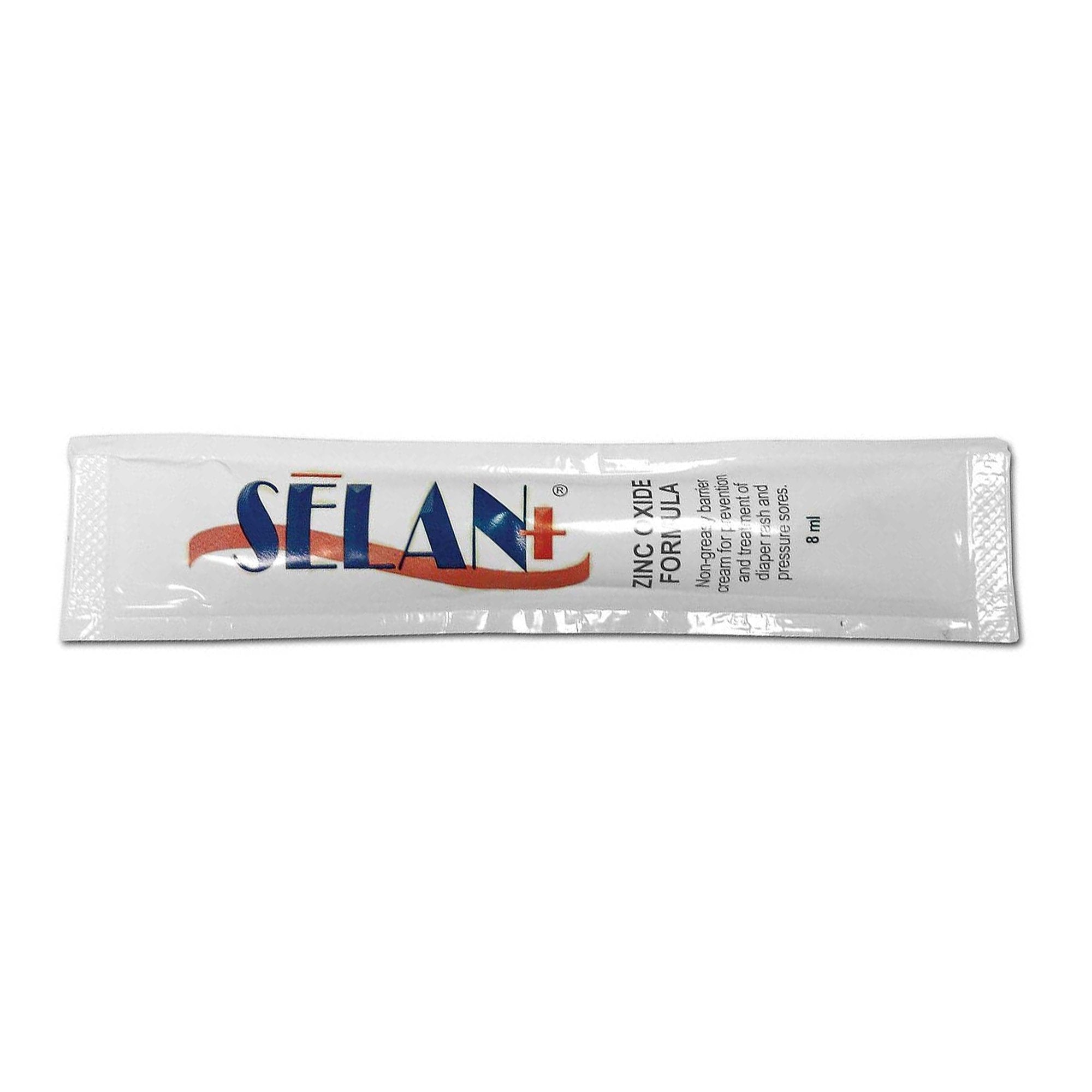 Selan+ Zinc Oxide Barrier Cream and Lotion, 8 mL Individual Packet-Skin Protectant Selan+ 8 mL Individual Packet Scented Cream