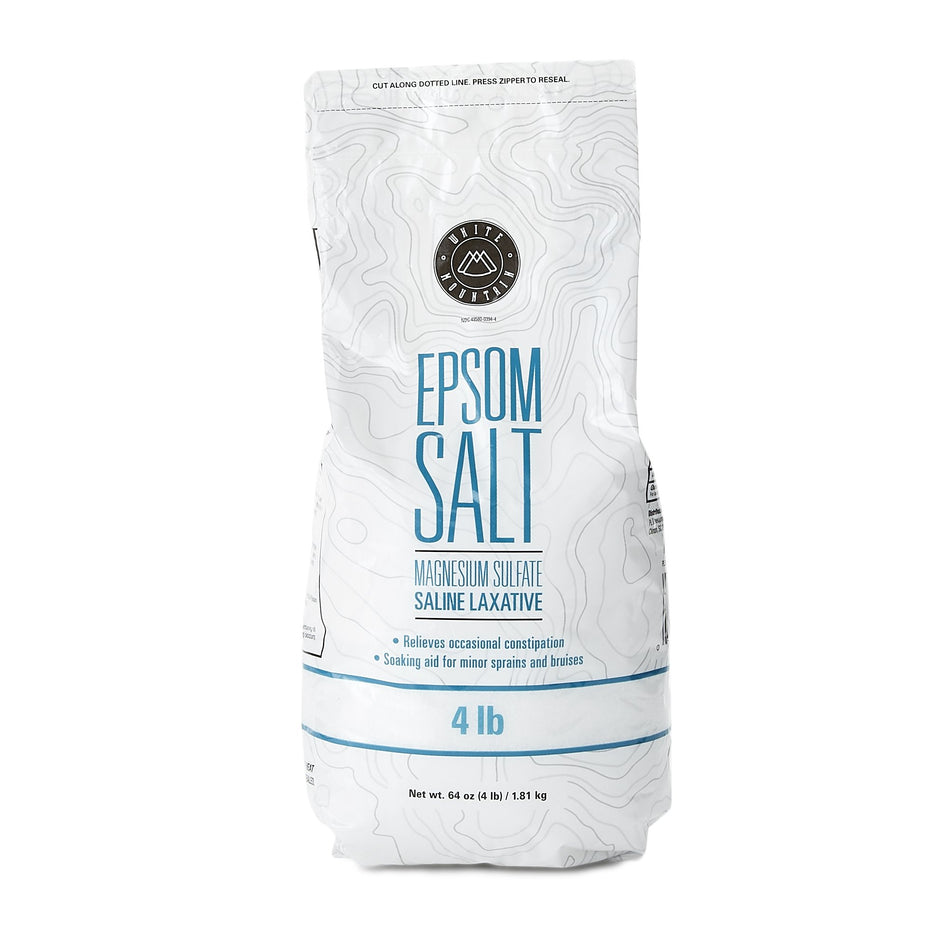 Swan Magnesium Sulfate Epsom Salt-Epsom Salt Swan Granules 4 lbs. Carton
