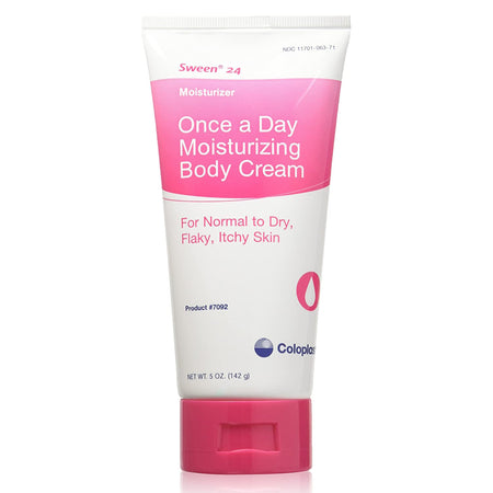 Sween 24 Hand and Body Moisturizer, 5 oz. Tube Unscented Cream CHG Compatible-Hand and Body Moisturizer Sween 24 5 oz. Tube Unscented Cream CHG Compatible
