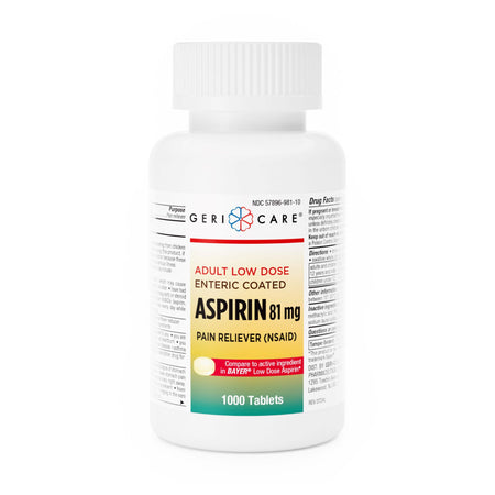 Geri-Care Low Dose Aspirin - Pharmaceuticals>Over the Counter>Pain Relief - Geri-Care