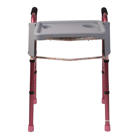 DMI Folding Walker Tray with Cup Holders-DMI Walker Tray For Walker