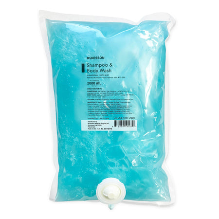 McKesson Shampoo and Body Wash Dispenser Refill Bag 2000 mL, Summer Rain - Personal Hygiene>Hair Care>Shampoos - McKesson...