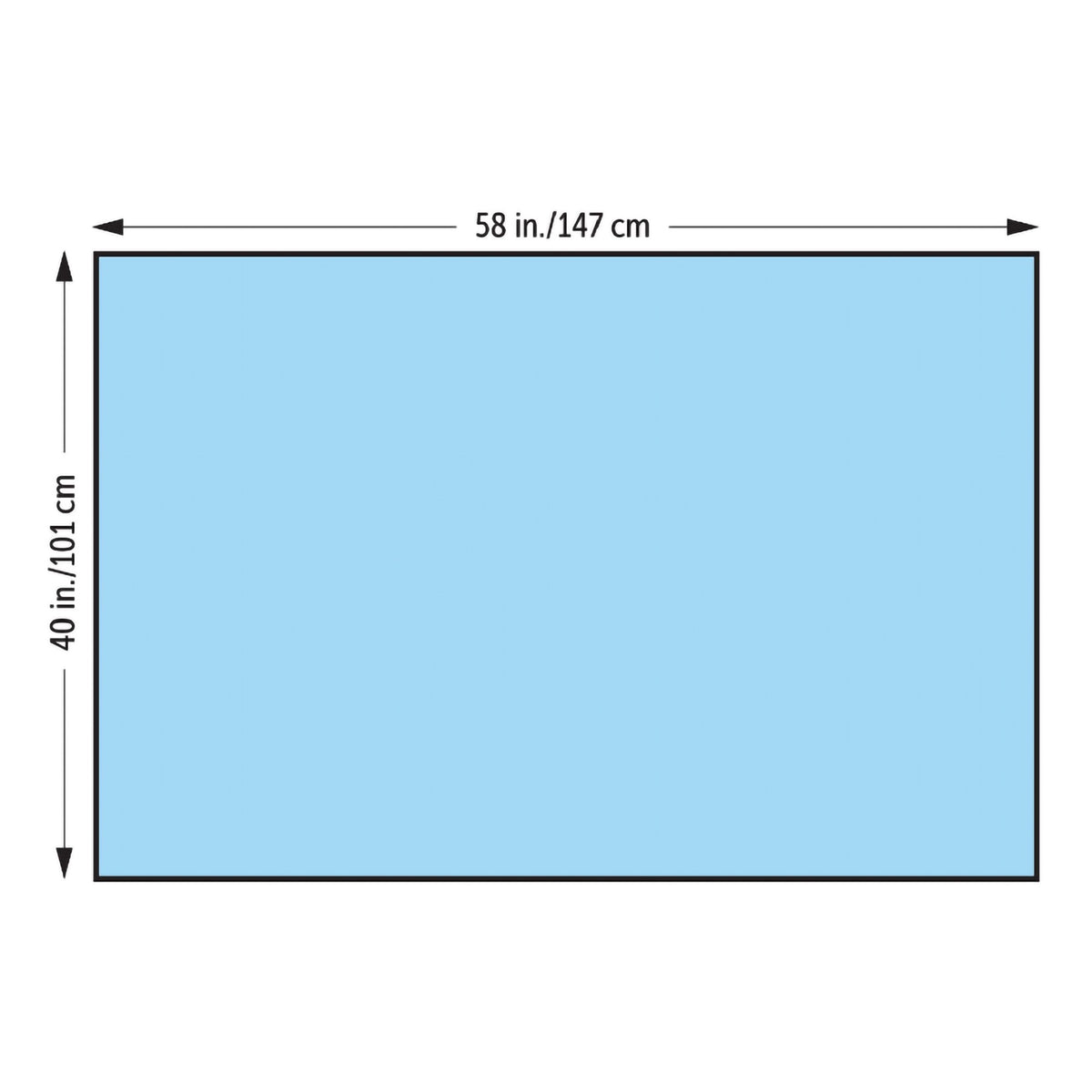 Halyard Sterile Half General Purpose Drape, 40 x 58 Inch-General Purpose Drape Half Drape 40 W X 58 L Inch Sterile