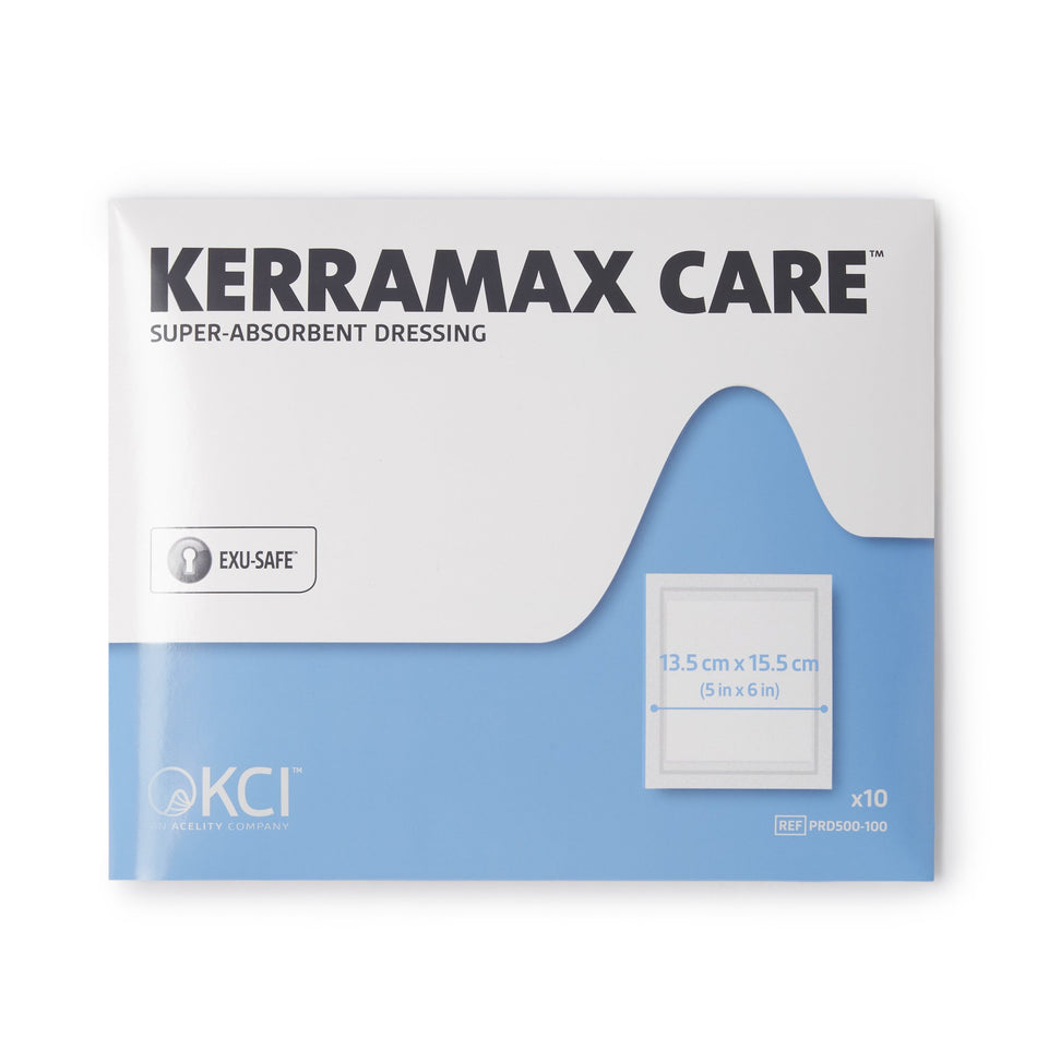 KerraMax Care� Super Absorbent Dressing, 5 x 6 Inch-Super Absorbent Dressing KerraMax Care� 5 X 6 Inch Rectangle