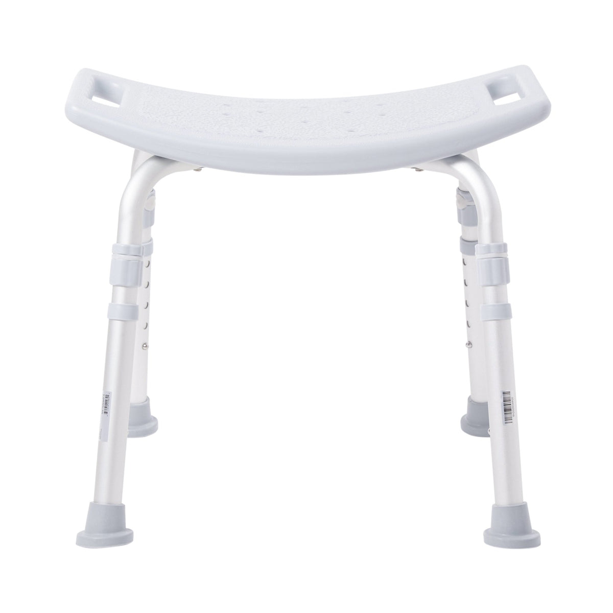 McKesson Aluminum Bath Bench Without Backrest, 15 19 Inch, Gray-Bath Bench McKesson Without Arms Aluminum Frame Without Backrest 19-1/4 Inch Seat Width 300 lbs. Weight Capacity