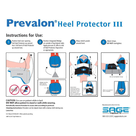 Prevalon Heel Protector Boot with Wedge-Heel Protection Boot with Wedge Prevalon One Size Fits Most