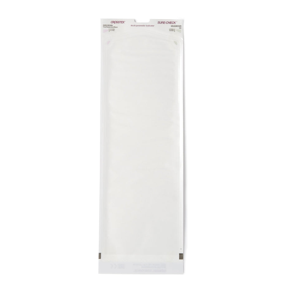 Sure-Check Sterilization Pouch, 5 x 15 Inch-Sterilization Pouch Sure-Check Ethylene Oxide (EO) Gas / Steam 5-1/4 X 15 Inch Transparent Self Seal Film