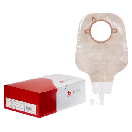New Image Two-Piece Drainable Ultra-Clear Ostomy Pouch, 12 Inch Length, 2 Inch Flange-Ostomy Pouch New Image Two-Piece System 12 Inch Length Drainable