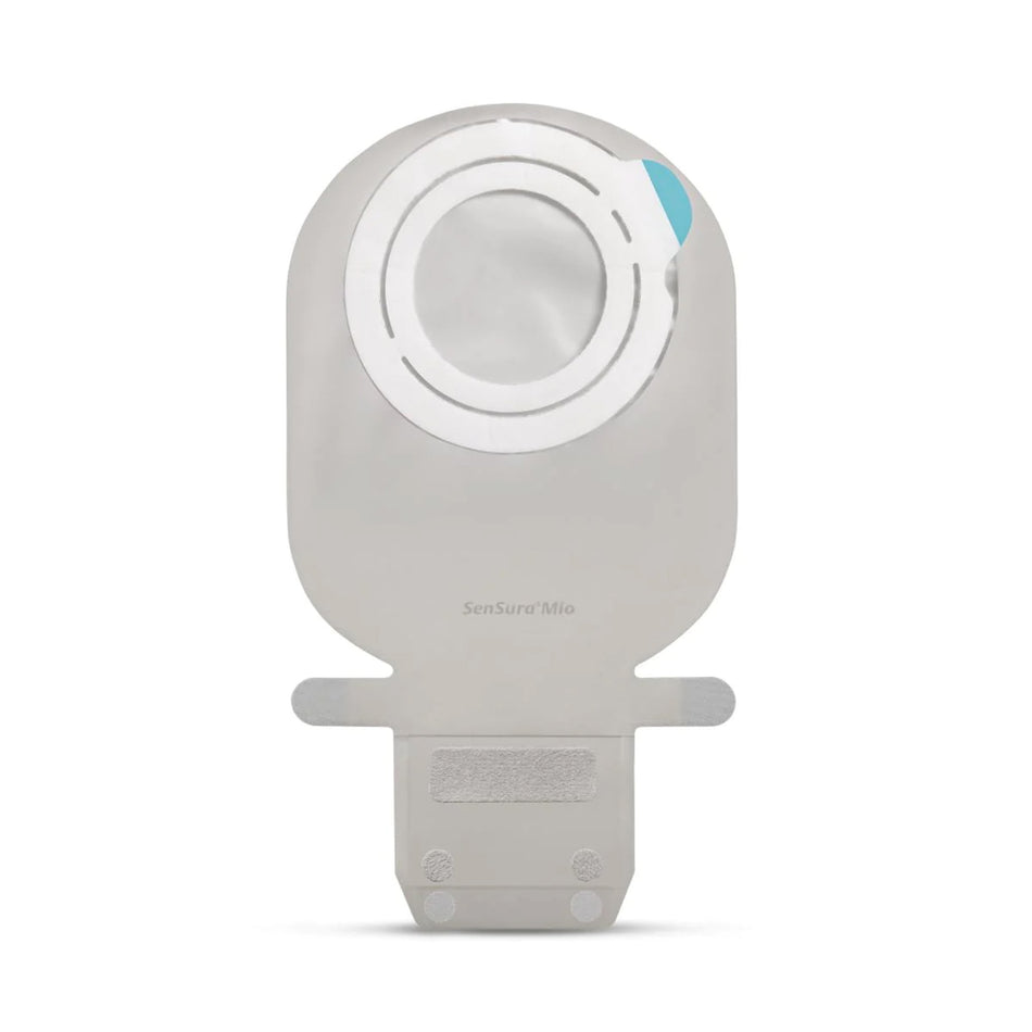 SenSura Mio Flex EasiClose Two-Piece Drainable Clear / Opaque Filtered Ostomy Pouch, Maxi Length, 70 mm Flange-"Ostomy Pouch SenSura Mio Flex EasiClose Two-Piece System 11 Inch Length, Maxi 3/8 to 2 -11/16 Stoma Drainable"