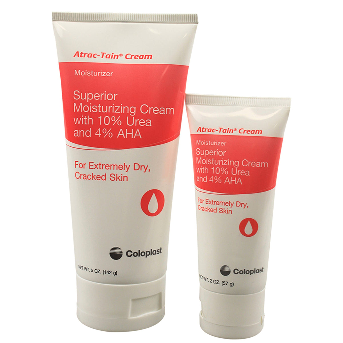 Coloplast Atrac-Tain Moisturizer 2 oz. Tube-Hand and Body Moisturizer Atrac-Tain 2 oz. Tube Unscented Cream CHG Compatible