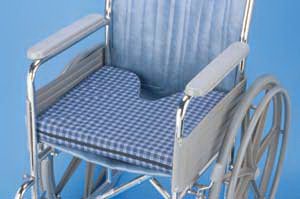 Hermell Products Coccyx Seat Cushion-Coccyx Relief Seat Cushion Hermell 18 W X 16 L X 2 D Inch Foam