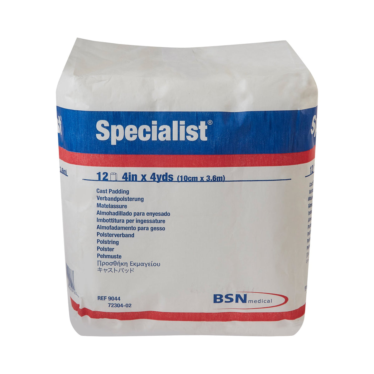 Specialist® White Cotton / Rayon Undercast Cast Padding, 4 Inch x 4 Yard - Orthopedic>Casting>Cast Padding - BSN Medical