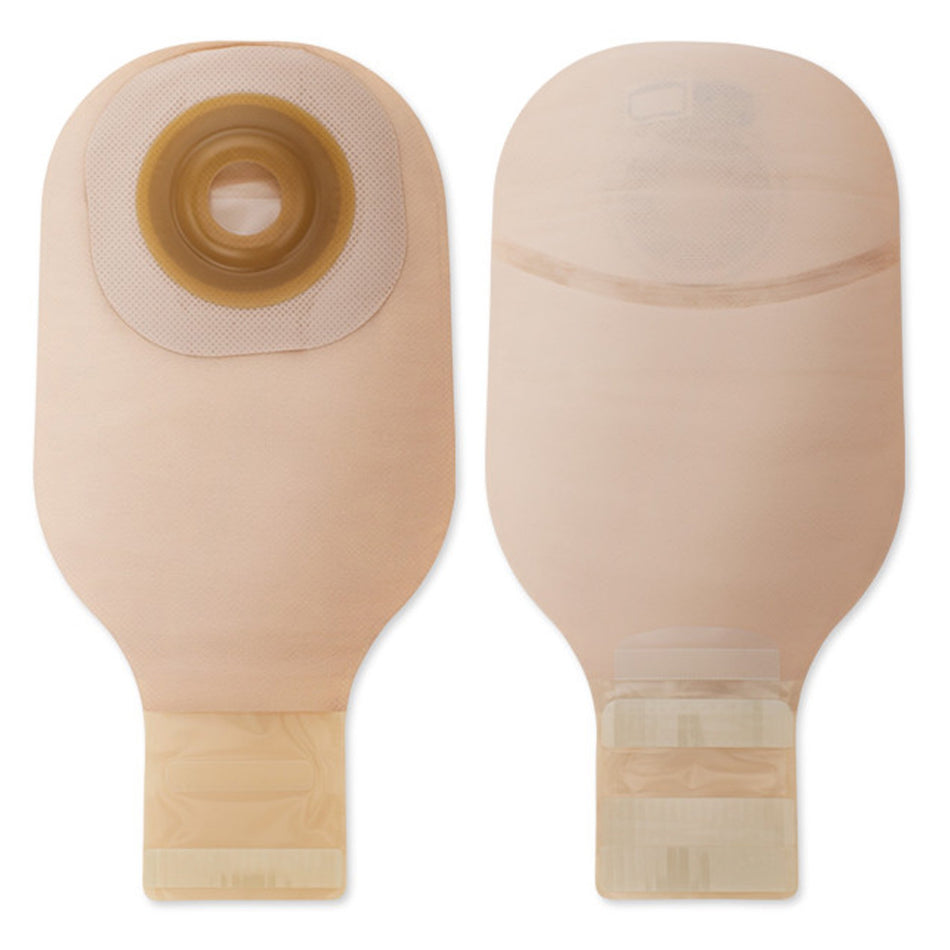 Premier Flextend One-Piece Drainable Beige Filtered Ostomy Pouch, 12-Inch Length, 1-1/8 Inch Stoma-"Ostomy Pouch Premier Flextend One-Piece System 12 Inch Length Soft Convex, Pre-Cut 1-1/8 Inch Stoma Drainable"
