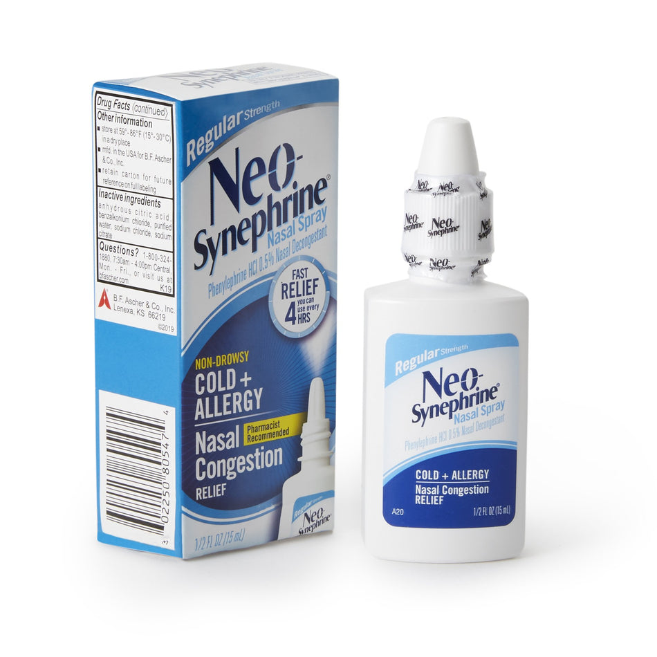 Neo-Synephrine Phenylephrine Sinus Relief-Sinus Relief Neo-Synephrine 0.5% Strength Nasal Spray 15 mL