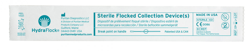 HydraFlock Swabstick-HydraFlock Specimen Collection Swab 6 Inch Length Sterile