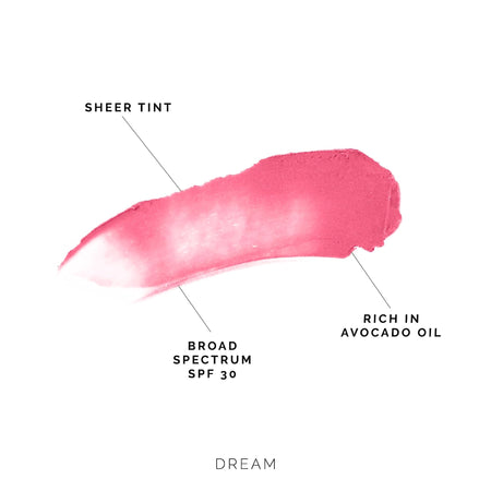 MDSolarSciences Hydrating Sheer Lip Balm, Dream (Pink)-Tinted Lip Balm with Sunscreen MDSolarsciences Hydrating Sheer SPF 30 0.15 oz. Tube