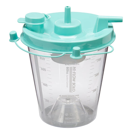 Hi-Flow� Rigid Suction Canister for use with Bemis Quick-Drain� Systems, 800 mL-Rigid Suction Canister Hi-Flow� 800 mL Sealing Lid