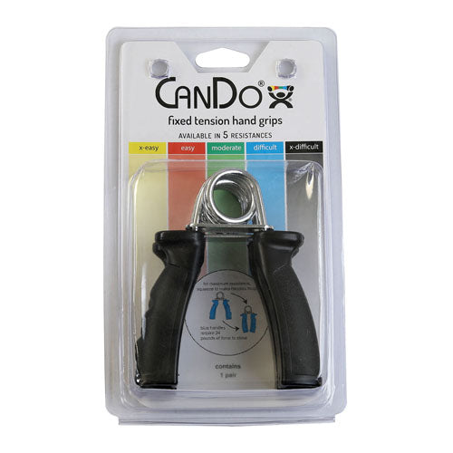 Hand Exercise Grips - Black Hard (Pair)