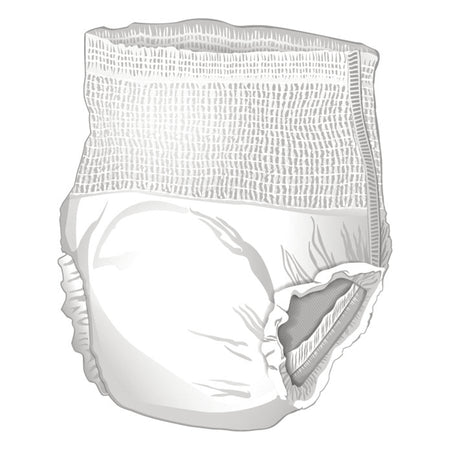 McKesson Ultra Heavy Absorbent Underwear, Small-Unisex Adult Absorbent Underwear McKesson Ultra Pull On with Tear Away Seams Small Disposable Heavy Absorbency