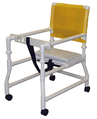 Walker PVC w/Ht Adj Arms & Seat-Standard w/o Outriggers
