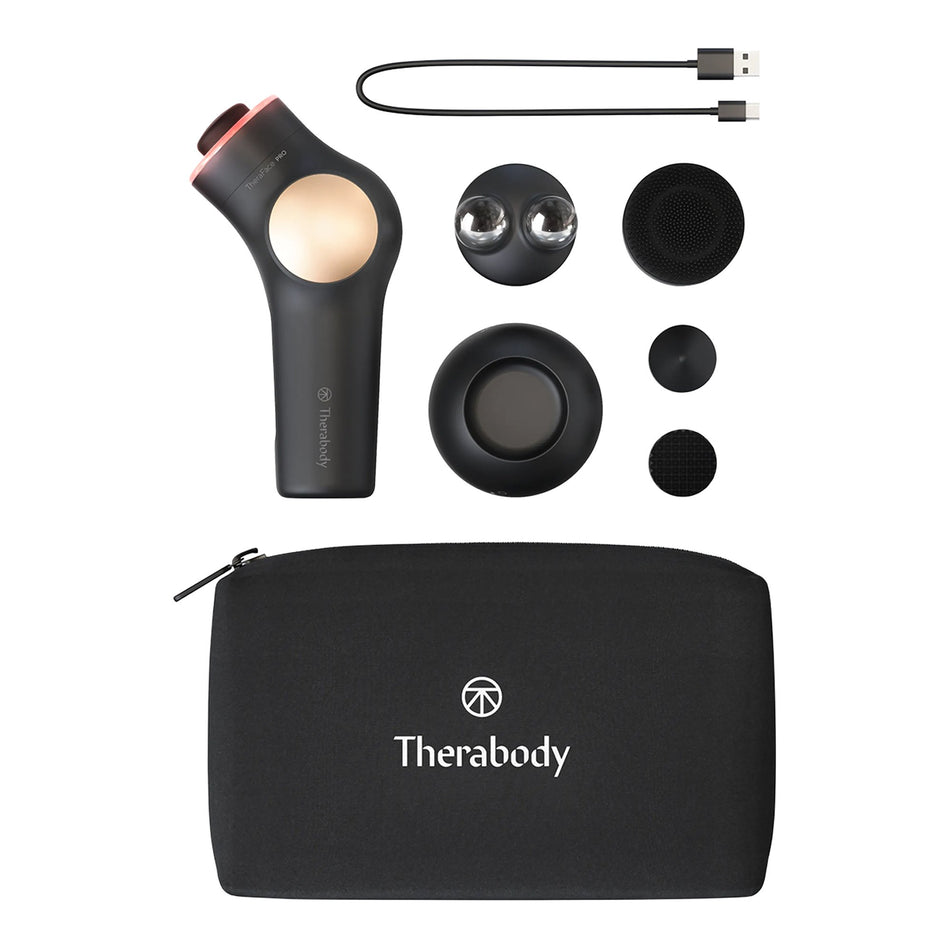 TheraFace Pro Hand-Held Face Massager & Cleanser, Black-Hand-Held Face Massager & Cleanser TheraFace PRO