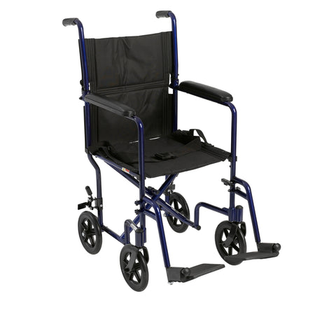 Wheelchair Transport Lightweight Blue 19