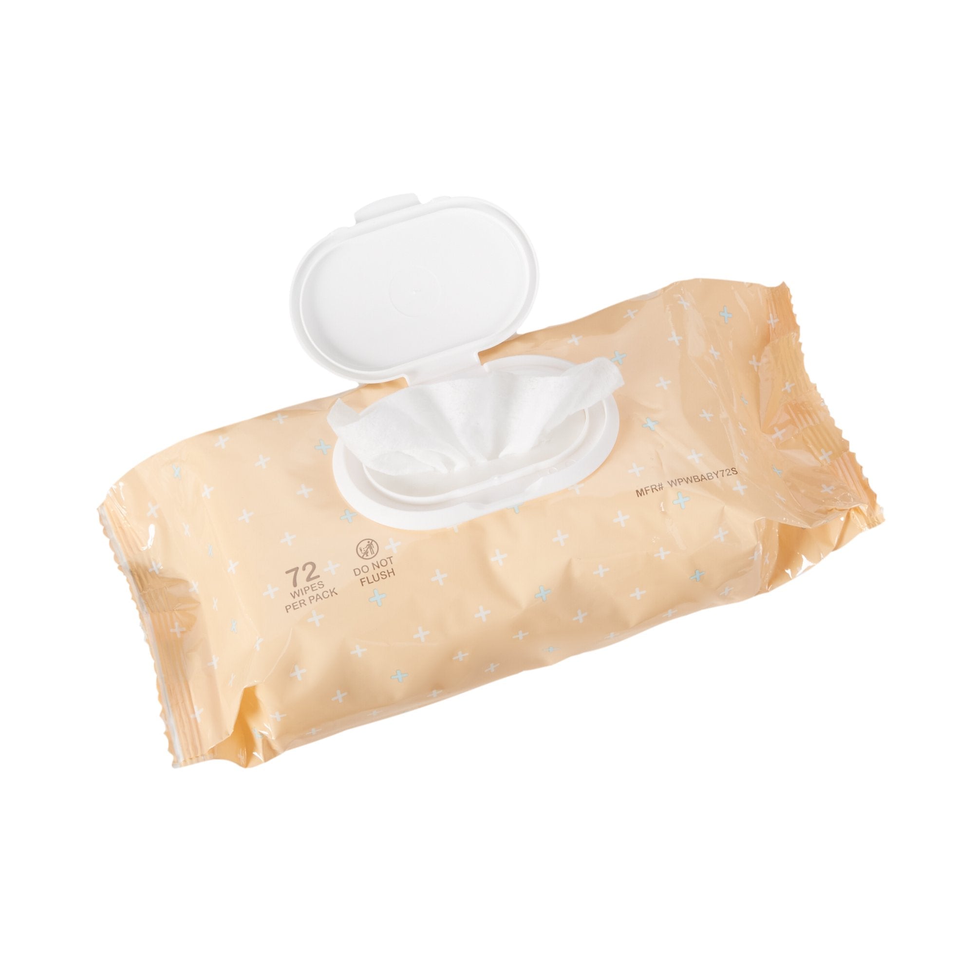 McKesson Powder Soft Scent Baby Wipe, Soft Pack-Baby Wipe McKesson Soft Pack Scented 72 Count