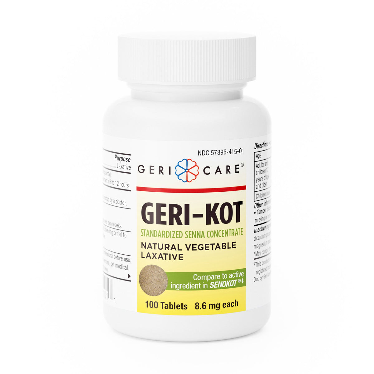 Geri-Care® Geri-Kot Senna Concentrate Natural Vegetable Laxative - Pharmaceuticals>Over the Counter>Gastrointestinal>Laxat...