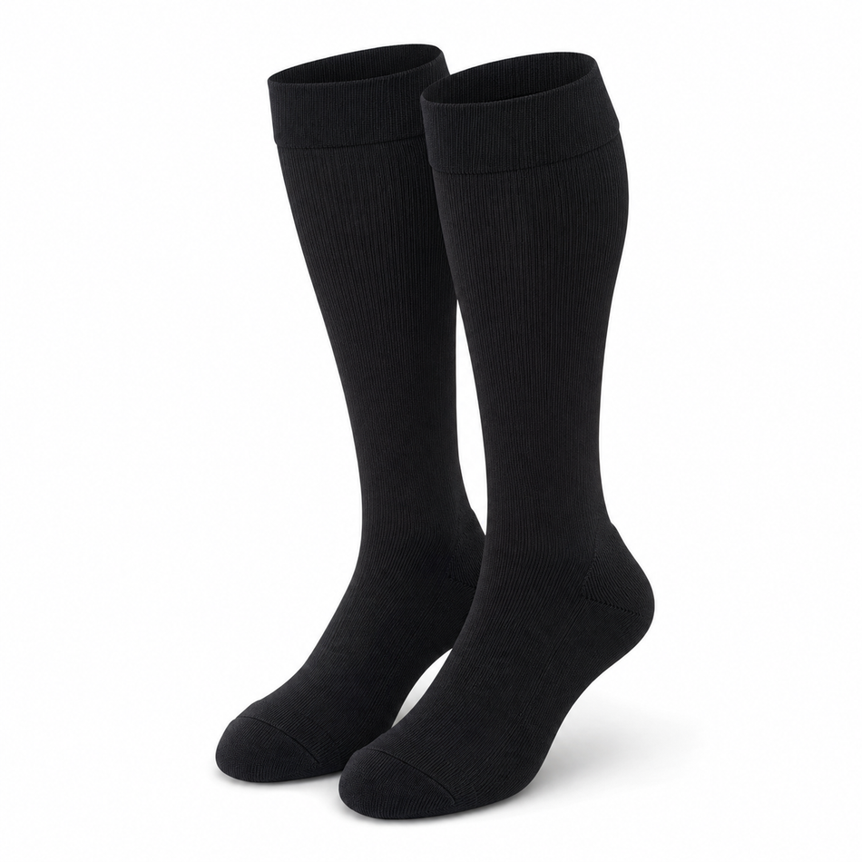 Jobst Active 20-30 Knee-Hi Socks Black Medium