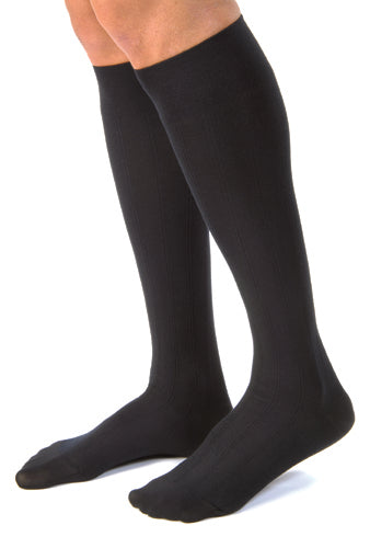 Jobst for Men Casual Medical Legwear 15-20mmHg Medium Black - Jobst for Men Casual 15-20mmHg - Complete Medical