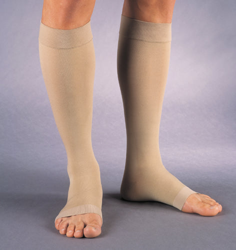 Jobst Relief 20-30 Knee-Hi Open-Toe Medium Beige (pair) - Jobst Ultrasheer 20-30 Knee Hi - Complete Medical