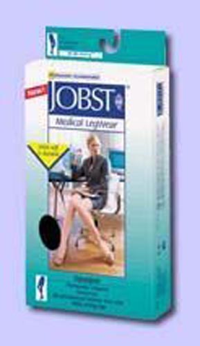 Jobst For Men 15-20 Knee-Hi Black Large (pair)