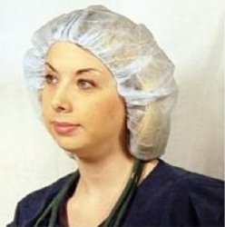 Dukal Bouffant Cap-Bouffant Cap Dukal One Size Fits Most Blue Elastic Closure