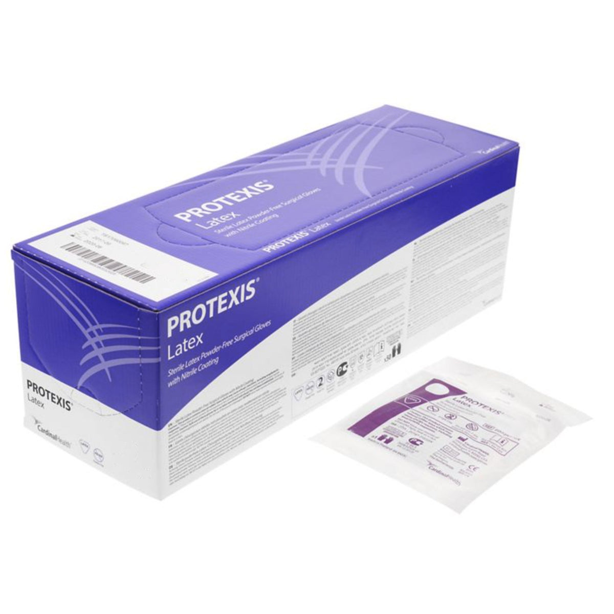 Protexis Latex Surgical Gloves with Nitrile Coating, Size 7.5, Light Brown-Surgical Glove Protexis Latex Size 7.5 Sterile Latex Standard Cuff Length Smooth Light Brown Not Chemo Approved