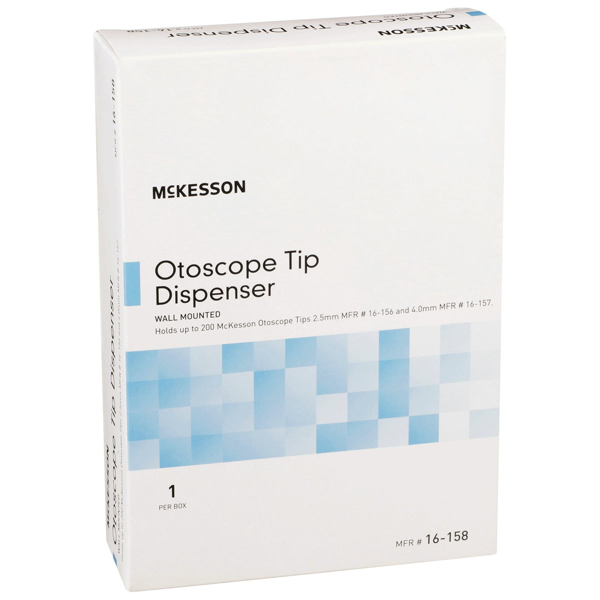 McKesson Specula Dispenser-Specula Dispenser McKesson White Plastic Wall Mount