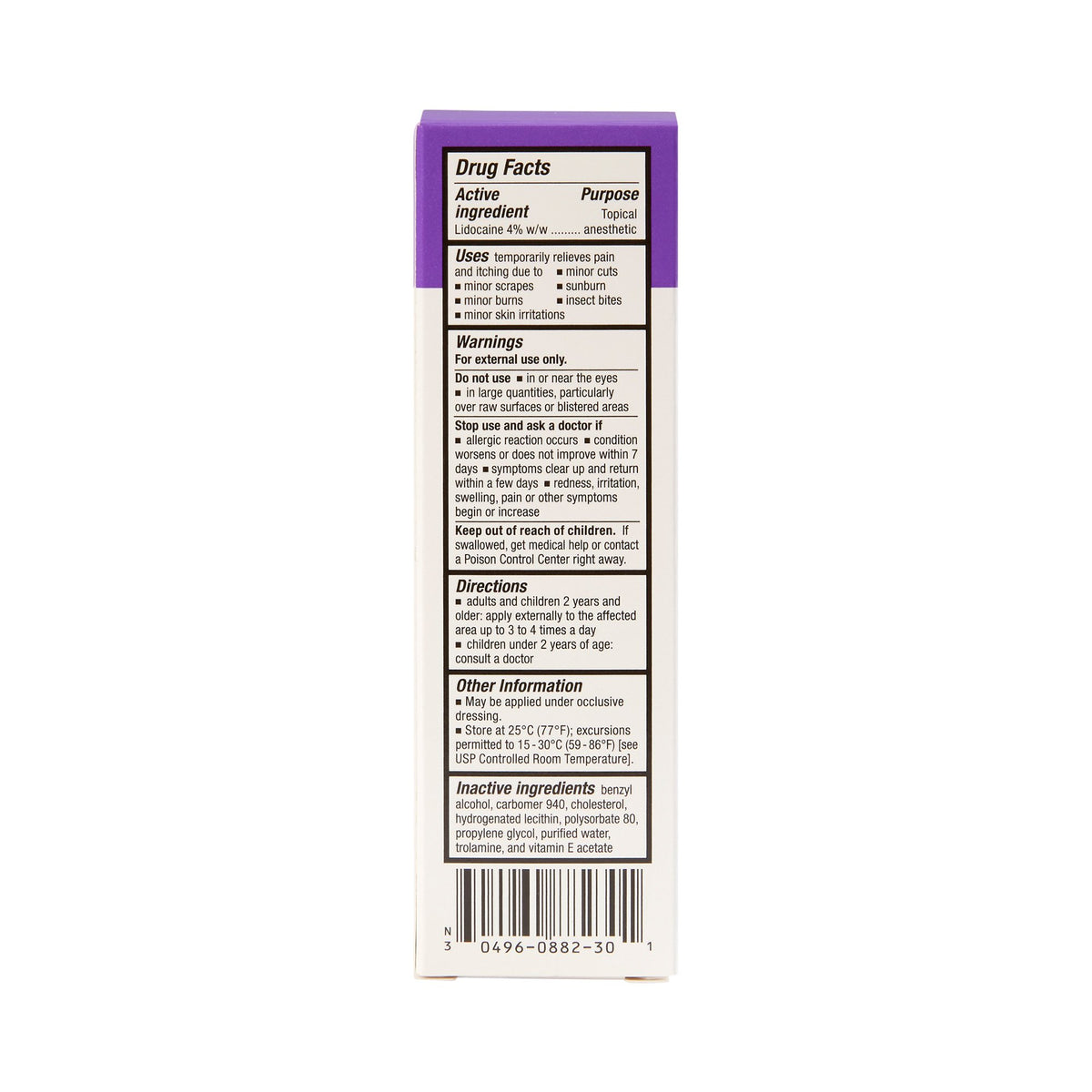 Ferndale LMX 4 Topical Anesthetic Cream-Topical Pain Relief LMX 4 4% Strength Lidocaine Cream 1.05 oz.