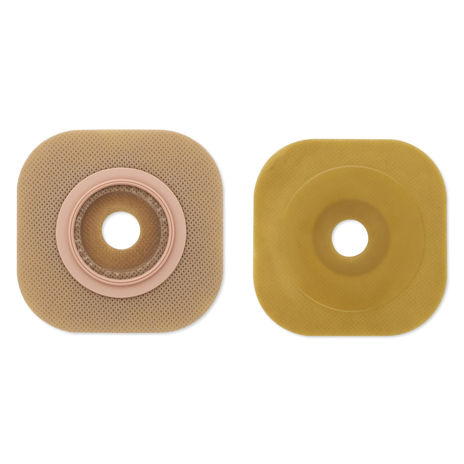 New Image FlexWear Skin Barrier With Up to 1 Inch Stoma Opening-"Ostomy Barrier New Image FlexWear Trim to Fit, Standard Wear Without Tape 57 mm Flange Red Code System Up to 1-1/2 Inch Opening"