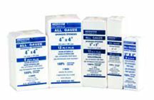 Gauze Sponges Non-Sterile Bulk 4 X 4 -12ply Bag/200